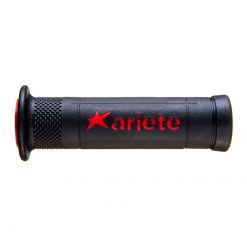 Paar Griffe ARIETE ARIRAM (22/24mm) schwarz-rot
