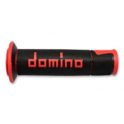 Paar Griffe Domino A450 Racing schwarz-rot