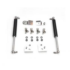 Zusatz-Stossdämpfer MOPARTS mit Gasdruck Ø 22mm, schwarz zu Ciao Gabel (Paar)