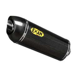 Auspuffanlage EXAN Oval Carbon Cap in carbon zu Ducati (CH-Hom)