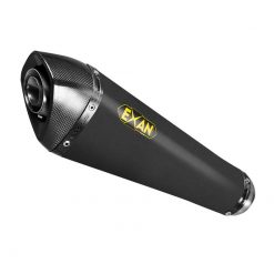 Auspuff EXAN X-Black Conic in inox-schwarz zu Honda (CH-Hom)