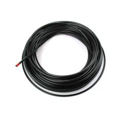 Kabelhülle (Rolle à 50 Meter / Ø 2.5x5.8mm) STABILE AUSFÜHRUNG in Schwarz