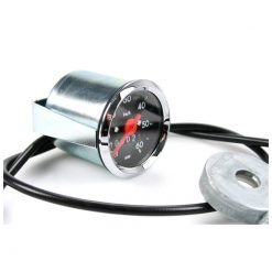 Tacho-Set MMB (Typ VDO) Ø 48mm bis 60 km/h (Zifferblatt: schwarz / Ring: c