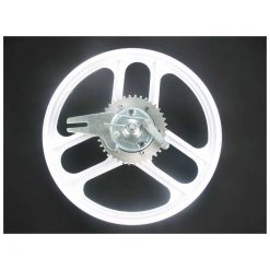 Rad hinten weiss (Guss) Cilo Cross Automat (16 Zoll, 42 Zähne)