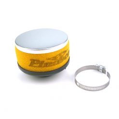 Luftfilter Pinasco in GELB-ALU gerade (Luftfilteranschluss Ø 39mm)