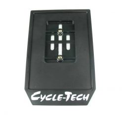 Kennzeichenrahmen MOFA mit CYCLE-TECH LOGO in schwarz aus Kunststoff