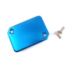 Bremsflüssigkeit-Behälterdeckel DMP in Blau-Eloxiert zu MBK Nitro / Yamaha