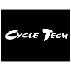 Sticker CYCLE-TECH weiss ca. 5 cm