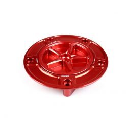Tankdeckel EVOTECH (2x Umdrehungen) in Rot zu Suzuki