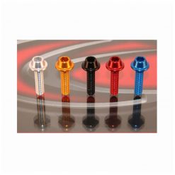 Schraube EVOTECH M6 x 15mm (7075-T6 TCRCE) aus ALU in Blau- Eloxiert