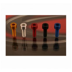 Schraube EVOTECH M6 x 10mm (7075-T6 TCEI) aus ALU in Blau- Eloxiert