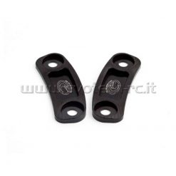 Spiegelabdeckung EVOTECH Paar (GW-KA5) in Schwarz zu Kawasaki (Lochabstand