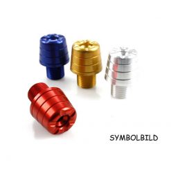 Lenkerendzapfen EVOTECH (Paar) zu Ducati/KTM/Suzuki/Triumph in GOLD