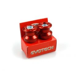 Ständeraufnahmen EVOTECH (Paar) zu Yamaha/Triumph/Aprilia in ROT mit Gewin