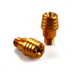 Lenkerendzapfen EVOTECH (Paar) zu Yamaha in GOLD