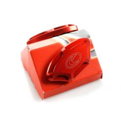 Spiegelabdeckung EVOTECH Paar (GW-YA2) in Rot zu Yamaha (Lochabstand: 28mm