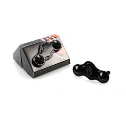 Spiegelabdeckung EVOTECH Paar (GW-V4) in Schwarz Aprilia RSV4 (Lochabstand