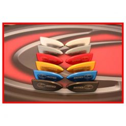 Spiegelabdeckung EVOTECH Paar (GW-YA3) in Rot zu BMW/Yamaha (Lochabstand: