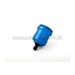 Bremsflüssigkeits- Behälter EVOTECH RT 01 UNIVERSAL für Hinten in BLAU (An