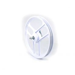 Rad PONY VORNE (1.35 x 16 Zoll) in WEISS inkl. Bremsteller zu Cross 521 (M