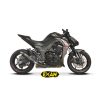 Auspuff EXAN X-GP in inox-schwarz zu Kawasaki (CH-Hom)