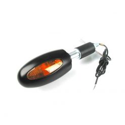 Blinker Kellermann (1 Stück) BL 1000 in Aluminium schwarz/orange (Einbau a