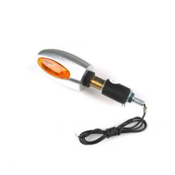 Blinker Kellermann (1 Stück) BL 1000 in Aluminium seidenmatt-chrom/orange