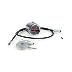 Tacho-Set MMB (Typ VDO) Ø 48mm bis 60 km/h (Zifferblatt: schwarz / Ring: c