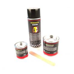 Bremssattellack-Set DUPLI COLOR in SILBER inkl. Bremssattel-Reiniger, Stre