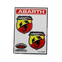 Sticker-Set ABARTH SCUDETTO MEDIO