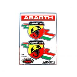 Sticker-Set ABARTH SCUDETTI FOLGORE
