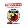 Sticker ABARTH 3D STEMMA (Ø 75mm)