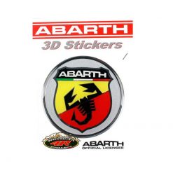 Sticker ABARTH 3D STEMMA (Ø 75mm)