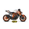 Auspuff EXAN X-Black Oval in carbon zu KTM (CH-Hom)