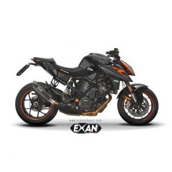 Auspuff EXAN Oval Carbon Cap in carbon zu KTM (CH-Hom)