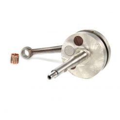 Kurbelwelle MAZZUCCHELLI RUND (Axe 10) zu Piaggio Mofa's mit Membrangehäus