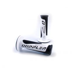 Griffe DOPPLER (Paar) CROSS CONCEPT (Ø 22 x 125mm) in WEISS/SCHWARZ (gesch
