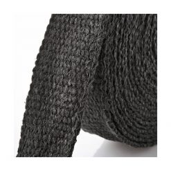 Hitzeschutzband NN PRODUCTS aus Fiberglas in SCHWARZ (50 x 2mm - Länge: 5m