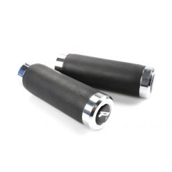 Griffe PRO GRIP (Paar) CUSTOM - STYLE (Ø 25.4 x 130mm) in SCHWARZ (geschlo