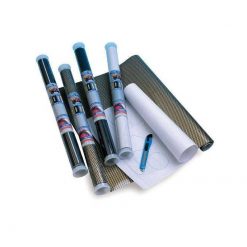 Tankpad Folie OXFORD CARBON-LOOK zum individuell zuschneiden (Grösse: 43 x