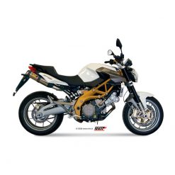 Auspuff MIVV SUONO in Edelstahl zu Aprilia (CH- Homologiert)