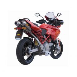 Auspuff MIVV OVAL - UNDERSEAT in Titan zu Ducati (CH- Homologiert)