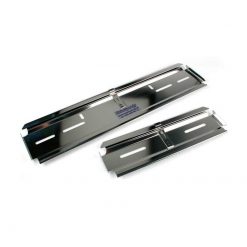 Kennzeichenrahmen SwissSpeedy Auto Klick-Down LANG CHROMSTAHL POLIERT