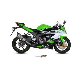 Auspuff MIVV SUONO in Edelstahl zu Kawasaki (CH- Homologiert)