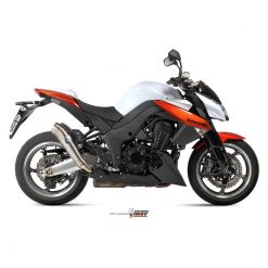 Auspuff MIVV GHIBLI in Edelstahl zu Kawasaki (CH- Homologiert)