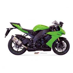 Auspuff MIVV SUONO in Edelstahl zu Kawasaki (CH- Homologiert)