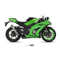 Auspuff MIVV GHIBLI in Edelstahl zu Kawasaki (CH- Homologiert)