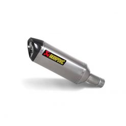 Auspuff AKRAPOVIC HEXAGONAL (SLIP-ON) in TITAN mit CARBON-ENDCAP zu Suzuki