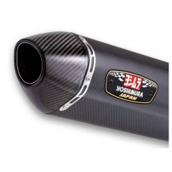 Auspuff Yoshimura R-77S in Metal Magic mit Carbon Cap zu Honda (CH Homolog