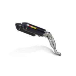 Auspuff AKRAPOVIC SLIP-ON in CARBON mit CARBON-ENDCAP zu Triumph (CH Homol